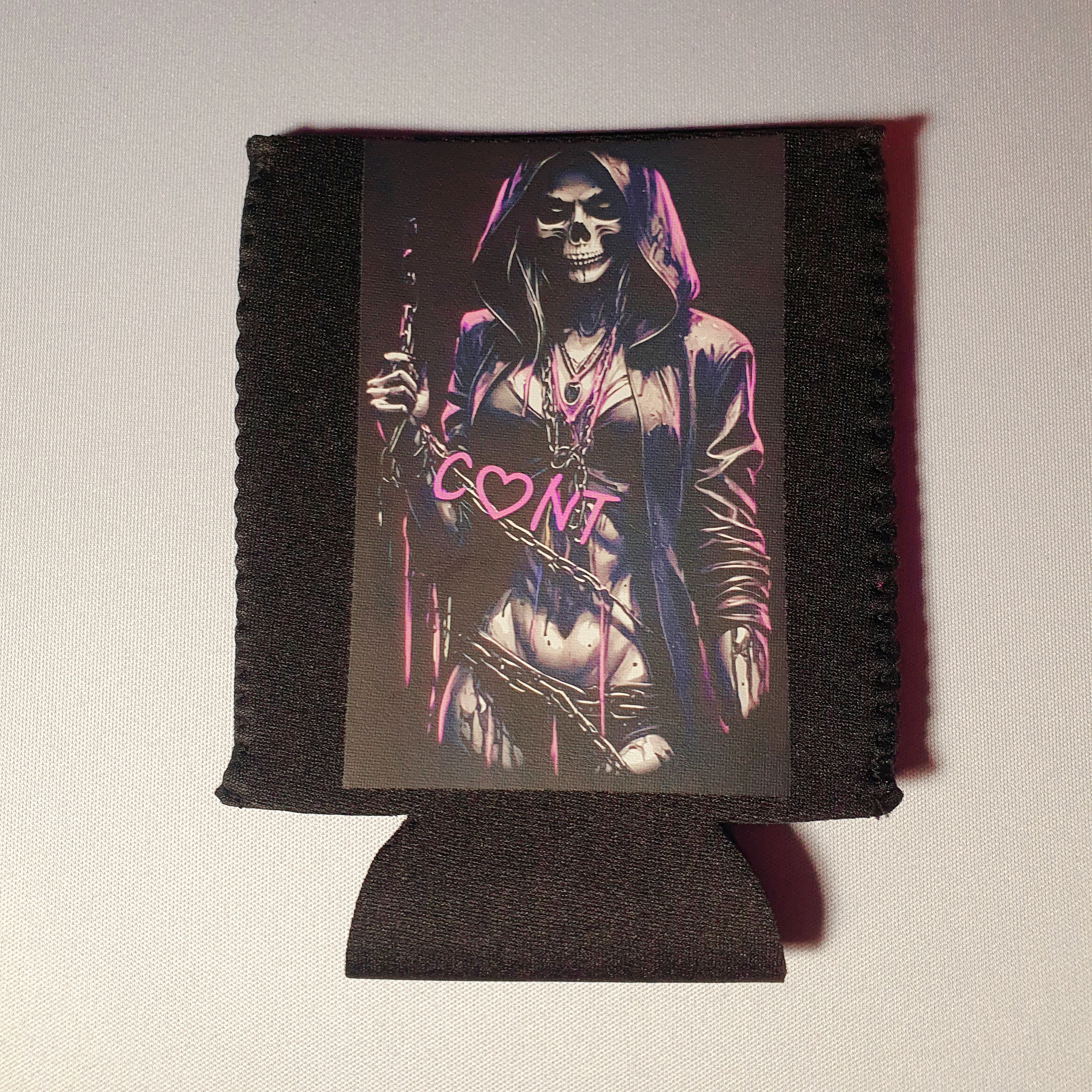 C♡NT Logo- (Dark) Stubby Cooler