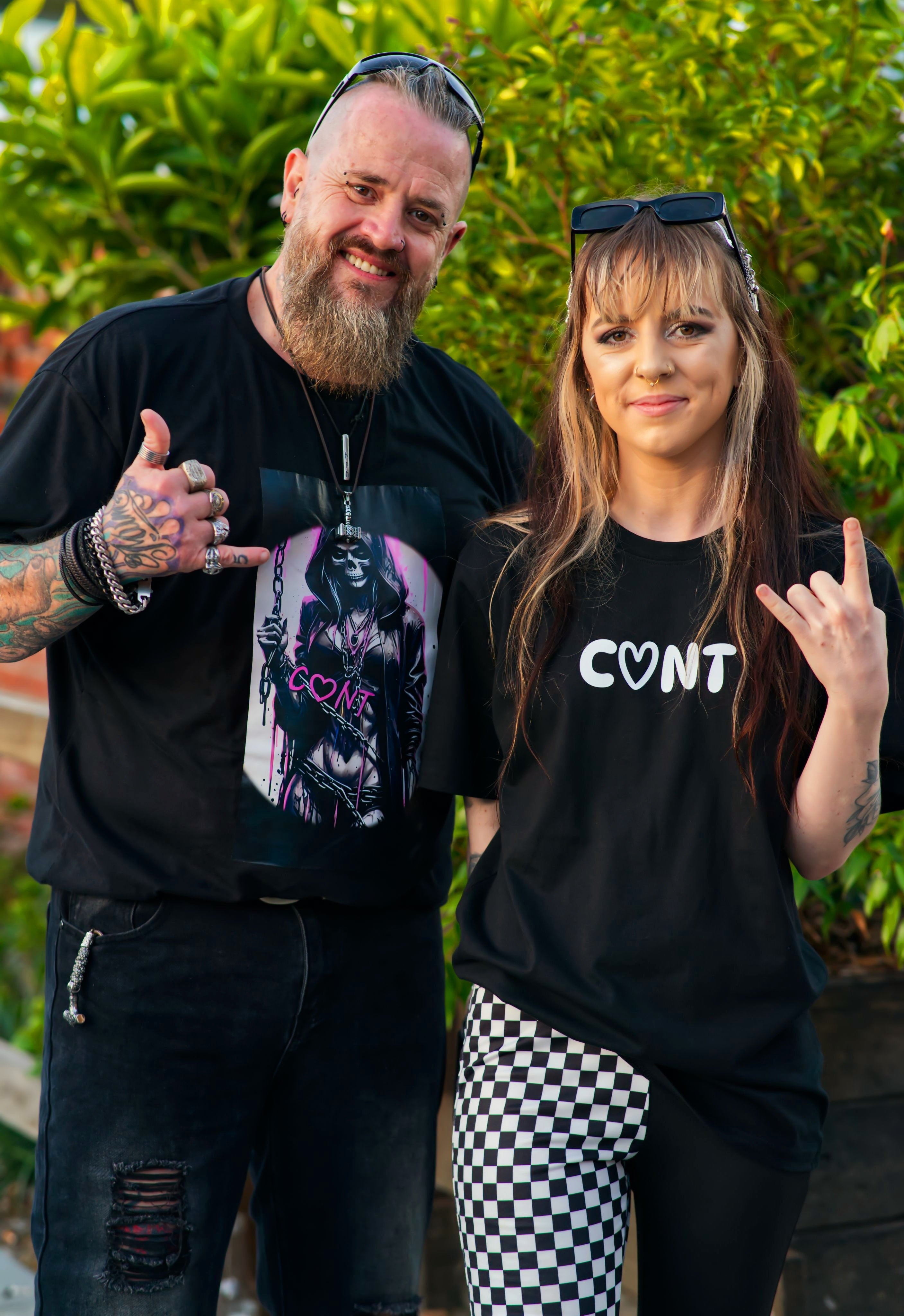 C♡NT Logo Tee (Light)