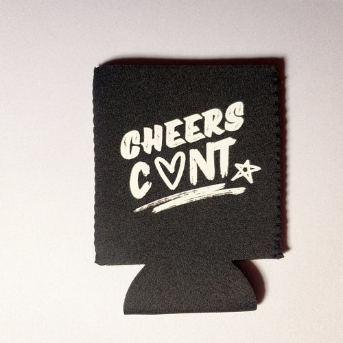 CHEERS C♡NT Stubby Cooler