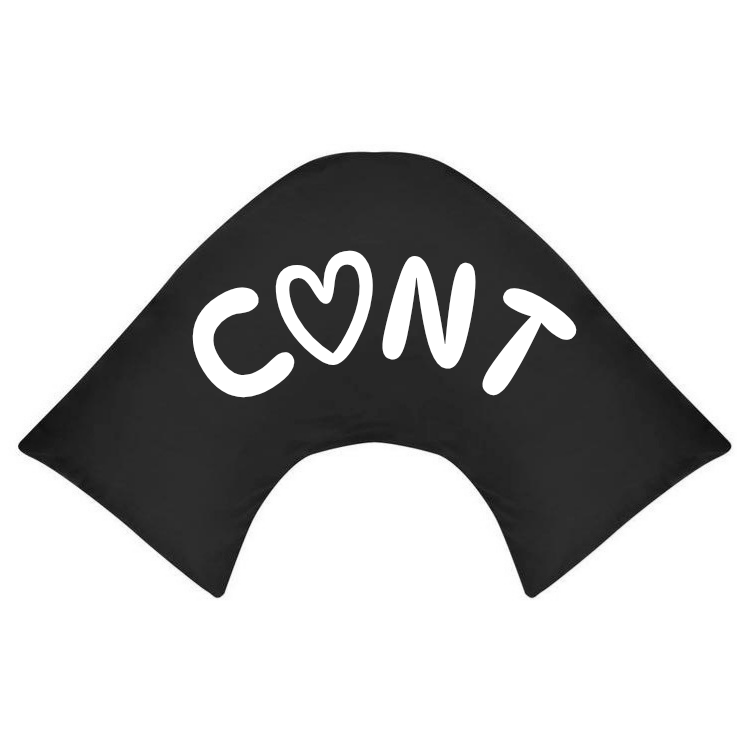 C♡NT V Shape PillowCase