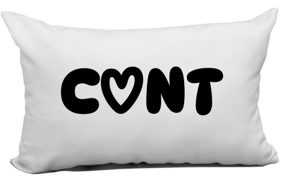 Twin Pack C♡NT PillowCases