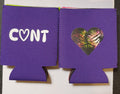 C♡NT / HEARTASS Stubby Cooler ☆ Dual Side Print
