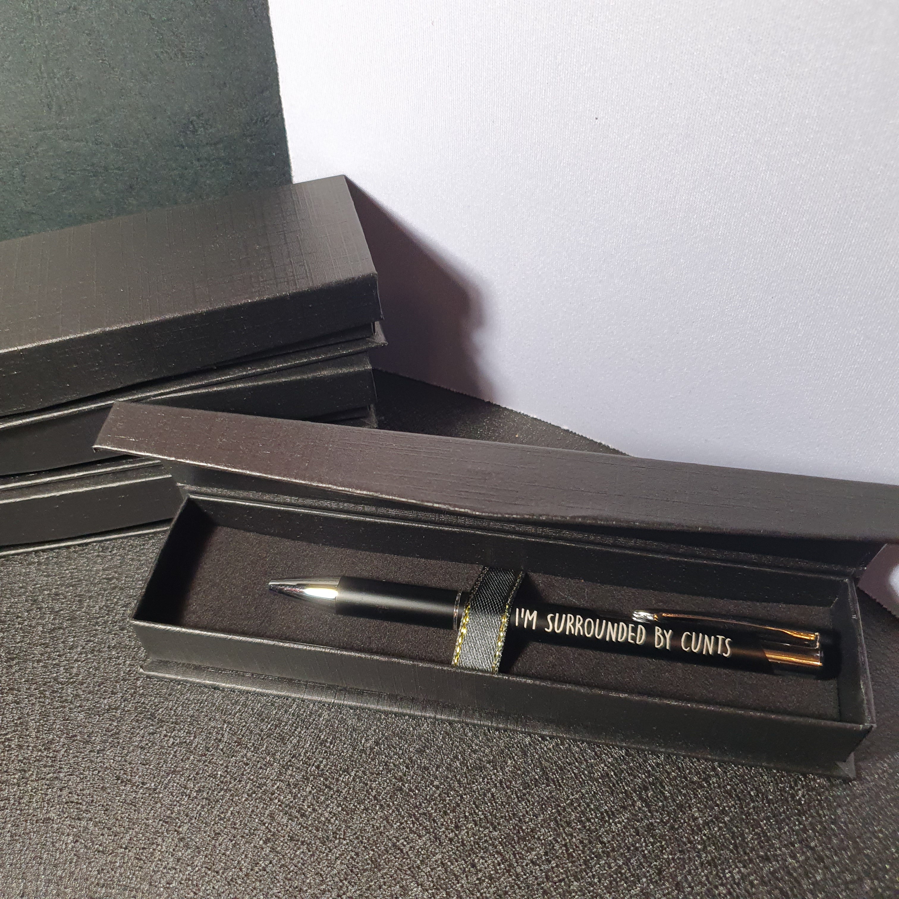 I'M SURROUNDED BY CUNTS Pen