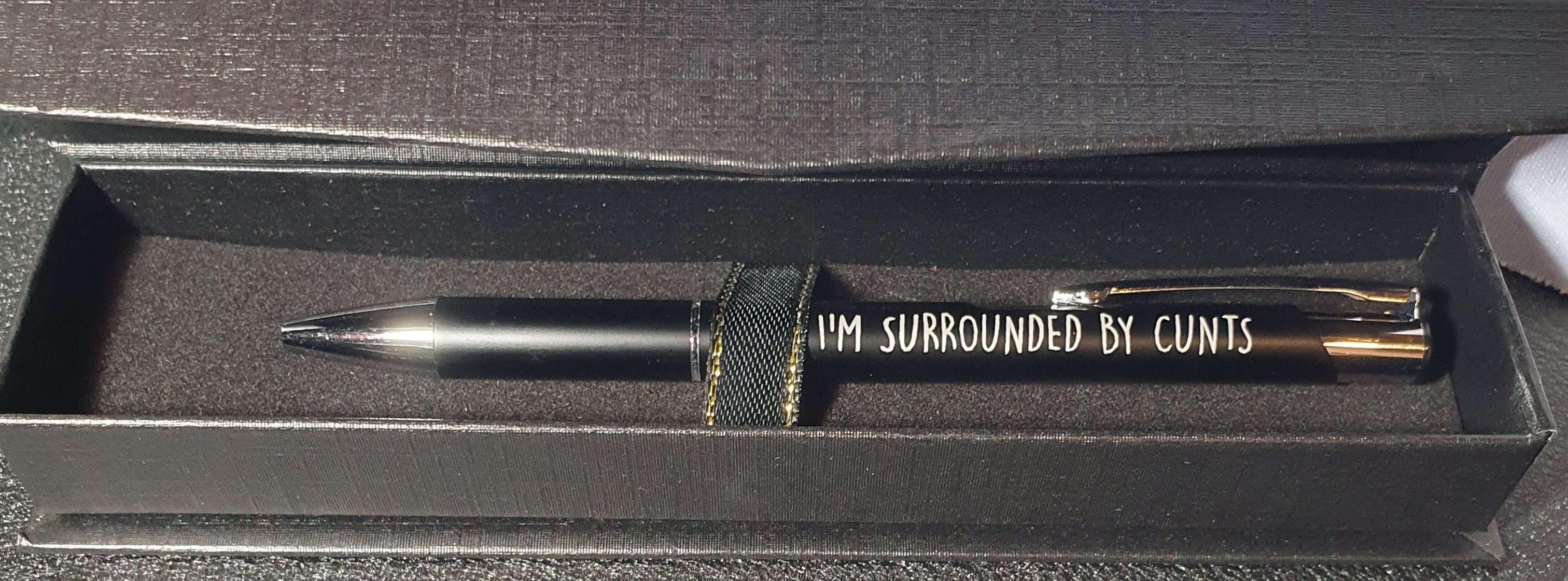 I'M SURROUNDED BY CUNTS Pen