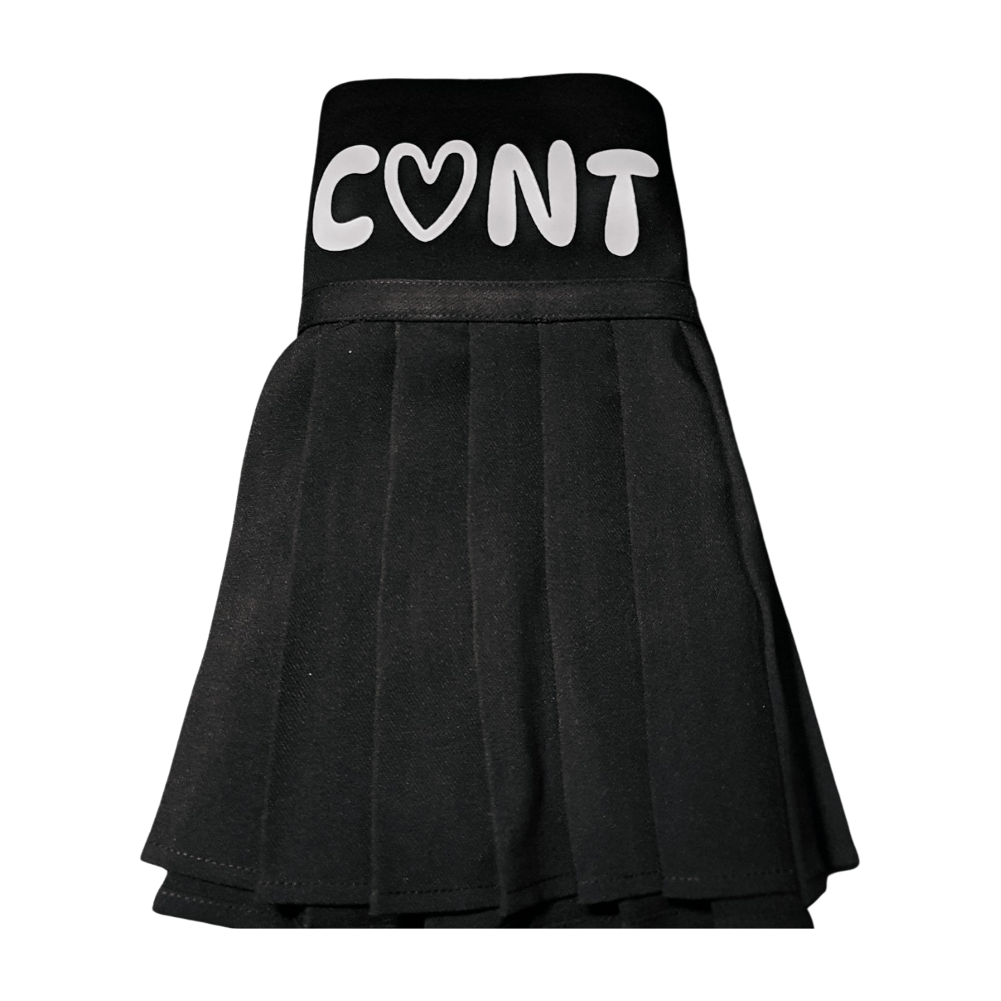 C♡NT Pleated Mini Skirt